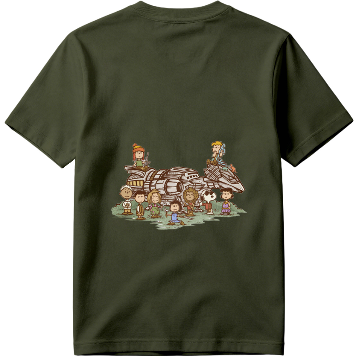 Peanuts Characters Meet Star Wars: A Galactic Adventure - Tee