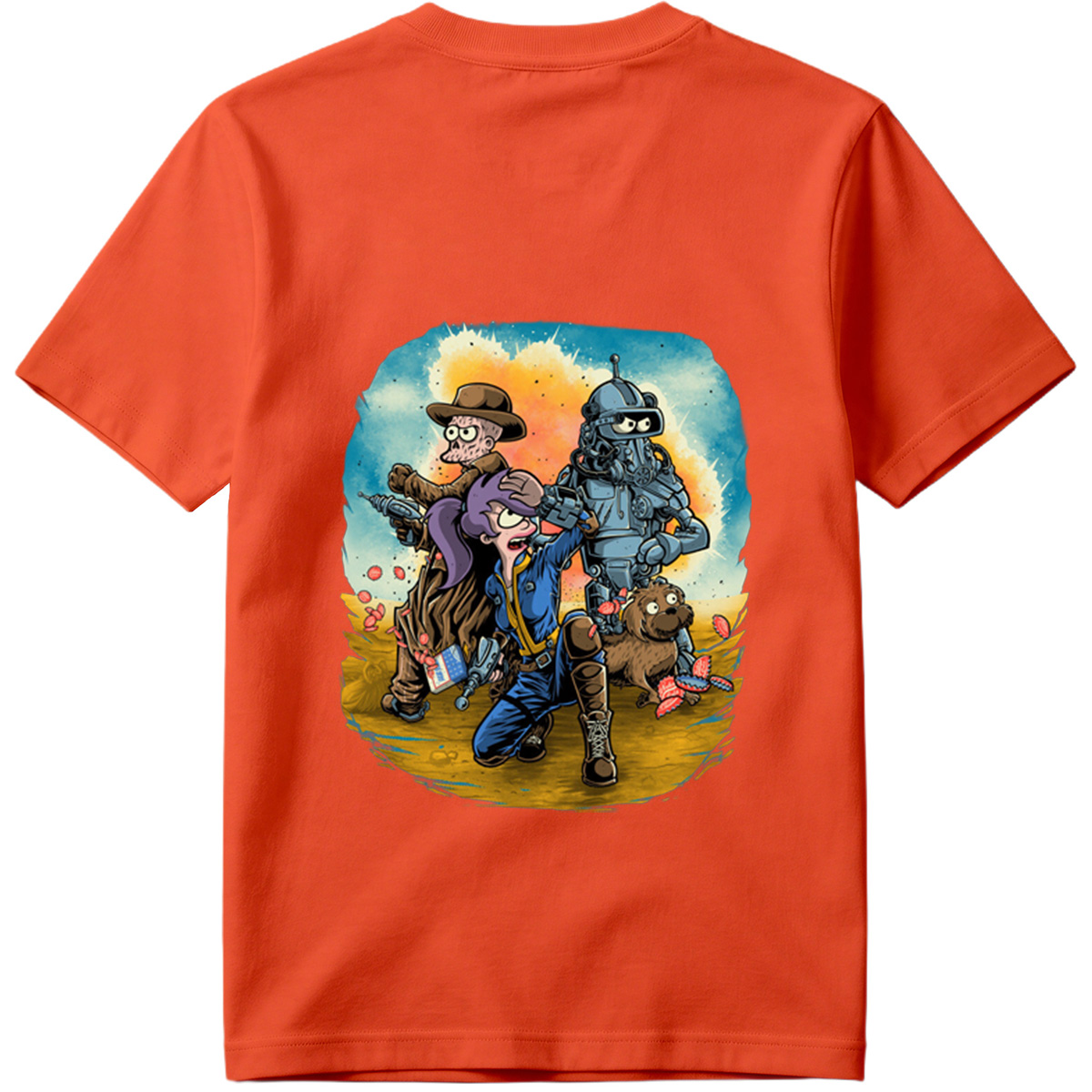 Futurama: Fry, Bender, and Leela Adventure - Tee