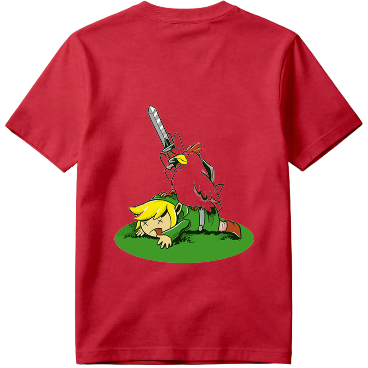 Link and Chicken Warrior - Tee