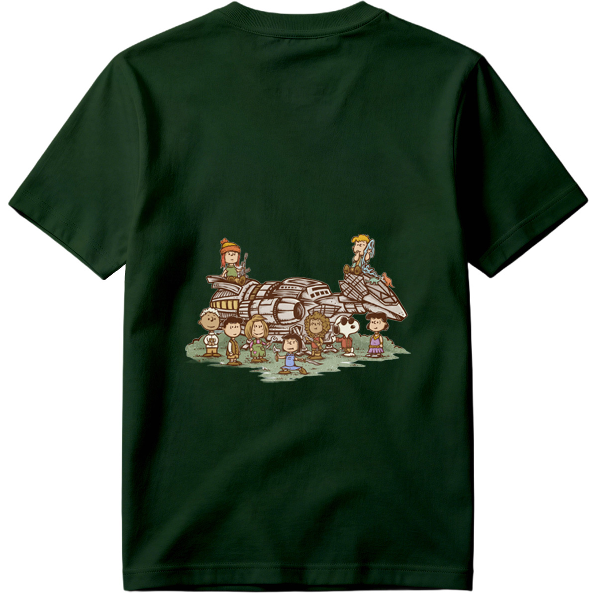 Peanuts Characters Meet Star Wars: A Galactic Adventure - Tee