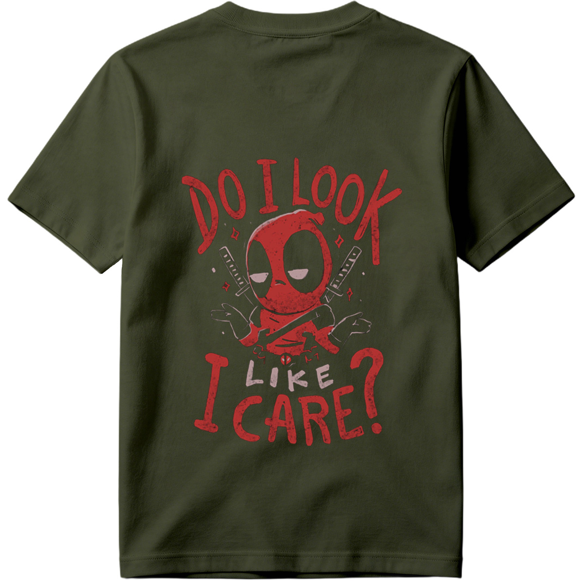 Deadpool: Do I Look Like I Care? - Tee