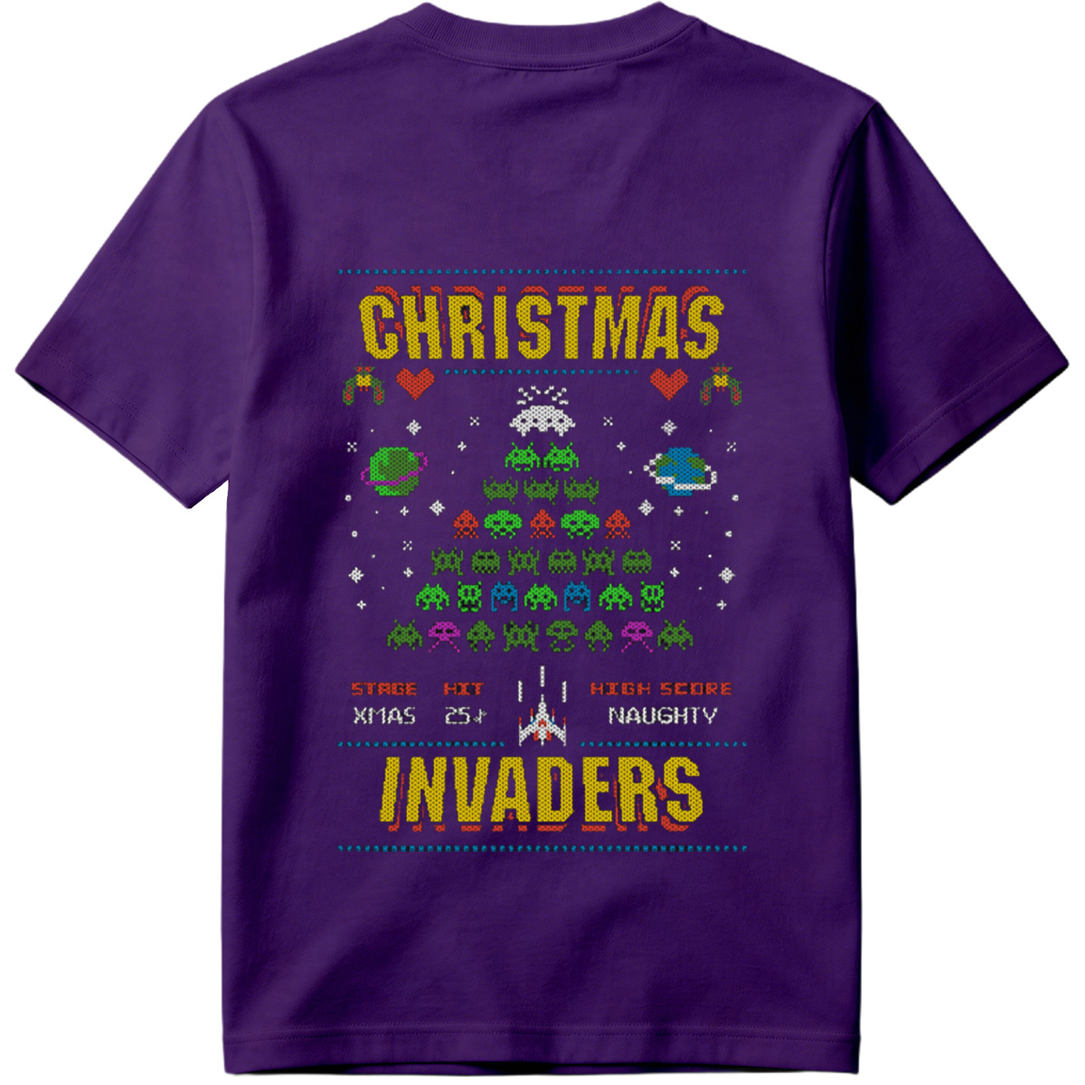 Christmas Invaders: Space Aliens and Holiday Fun - Tee