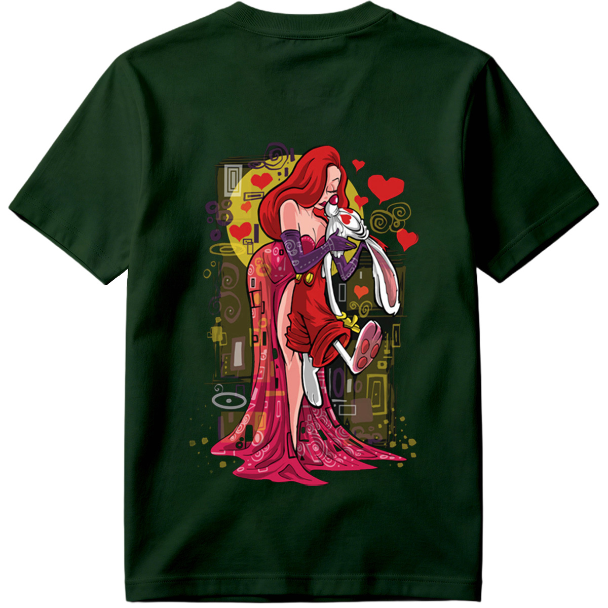 Lucky Luke: Red Haired Woman and White Rabbit - Tee