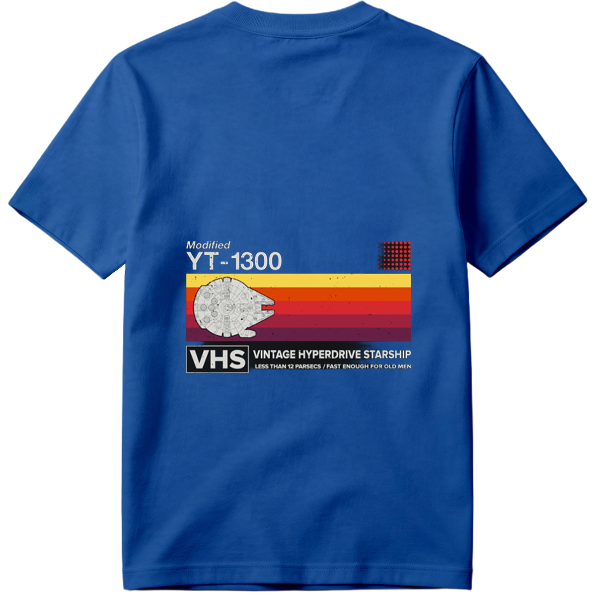 Modified YT-1300 Vintage Hyperdrive Starship: Less Than 12 Parsecs, Fast Enough for Old Men - Tee