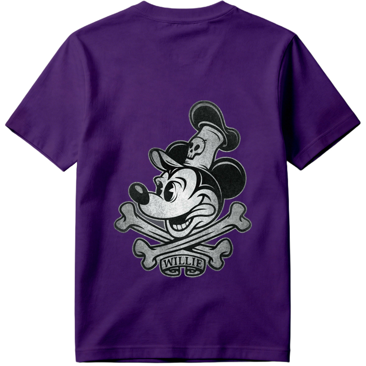 Mickey Mouse Pirate Skull and Crossbones Design - Tee