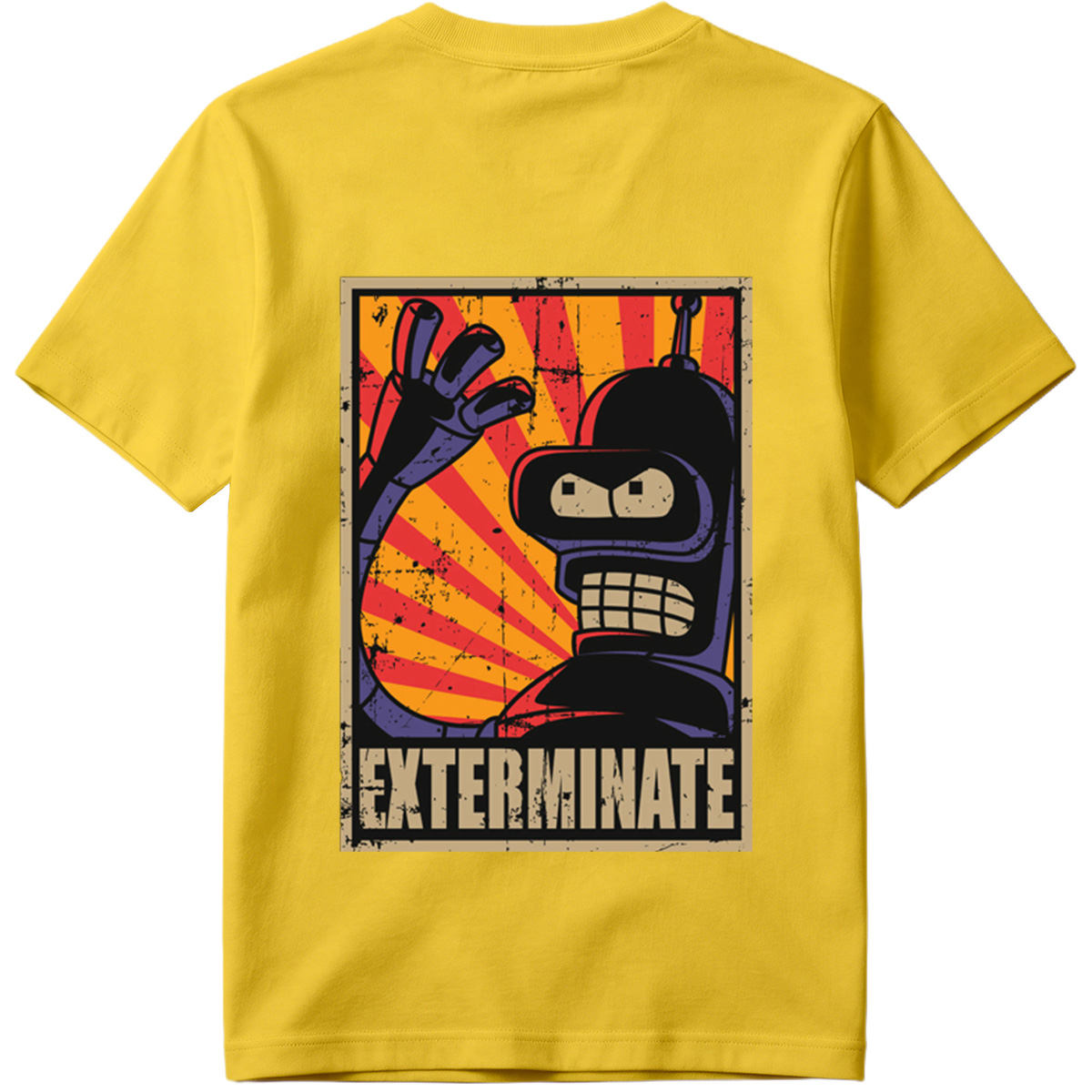 Futurama: Bender Exterminate Poster - Tee