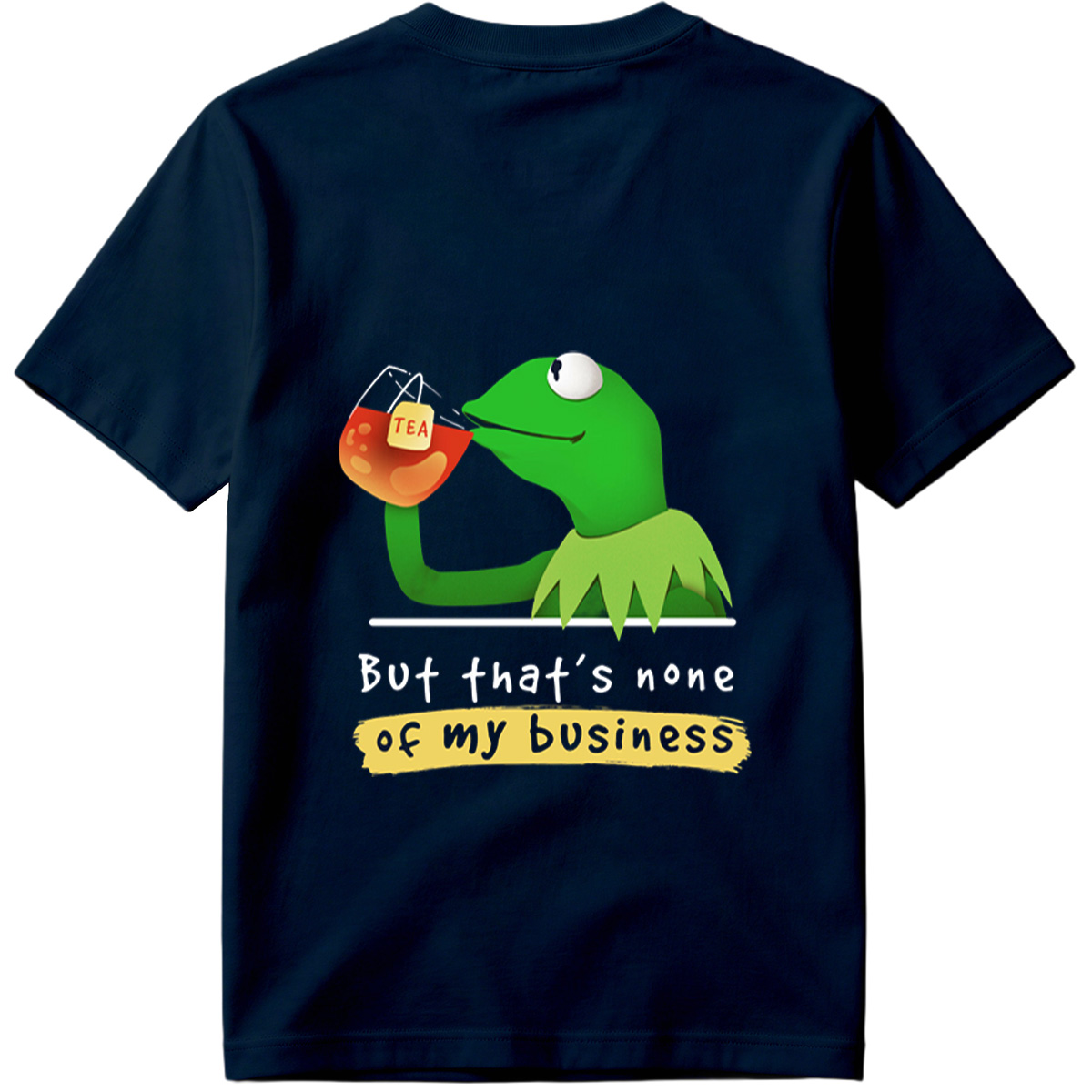 Kermit the Frog Sipping Tea: 