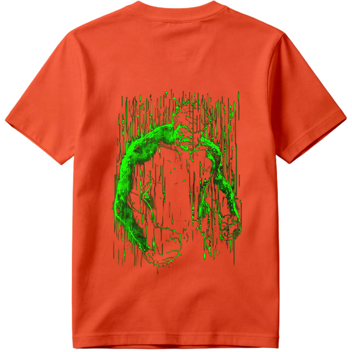 Hulk in Matrix Style - Tee