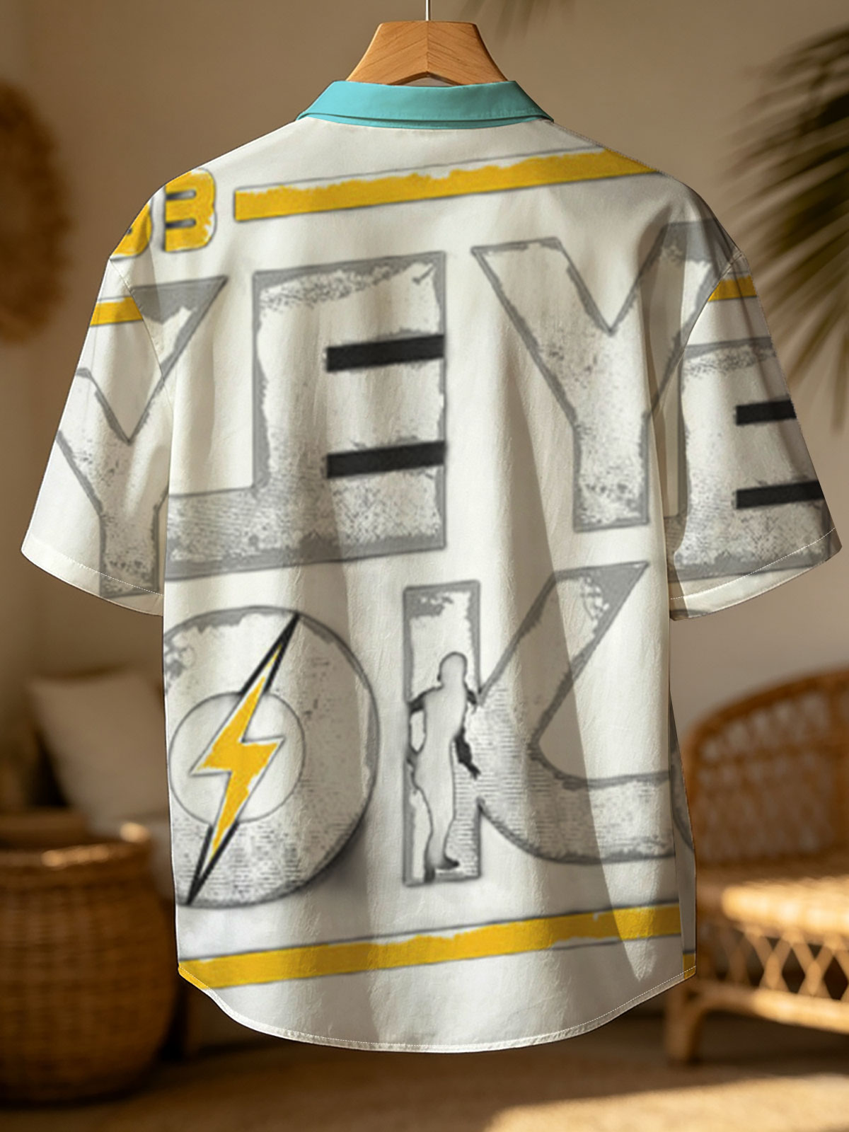 Vault 33: Okey Dokey – Fallout Themed Event with Lightning and Silhouette Design -  Shirt