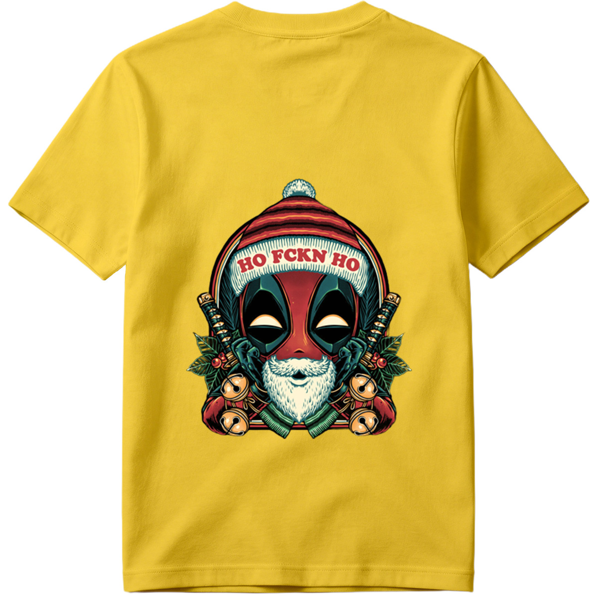 Deadpool Santa Christmas Design - Tee