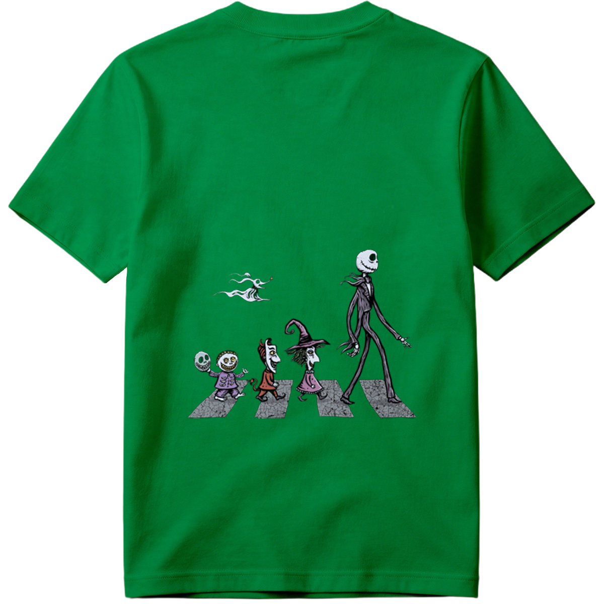 The Nightmares: Jack Skellington, Sally, Zero, and Friends Crossing the Street - Tee