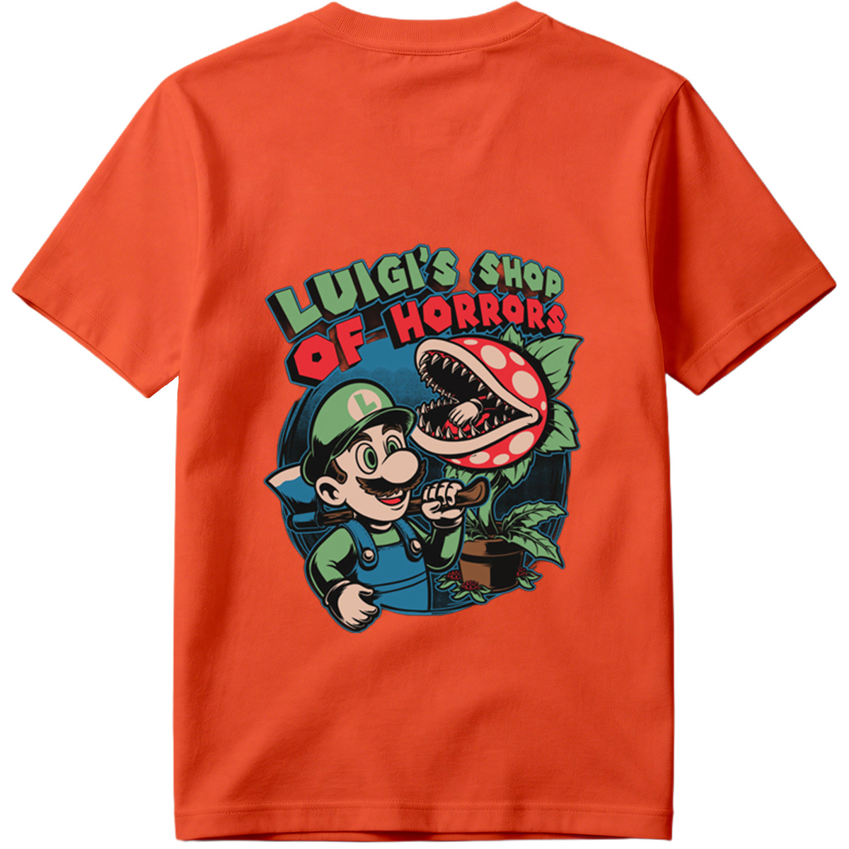 Luigi's Shop of Horrors: Luigi and Piranha Plant - Tee
