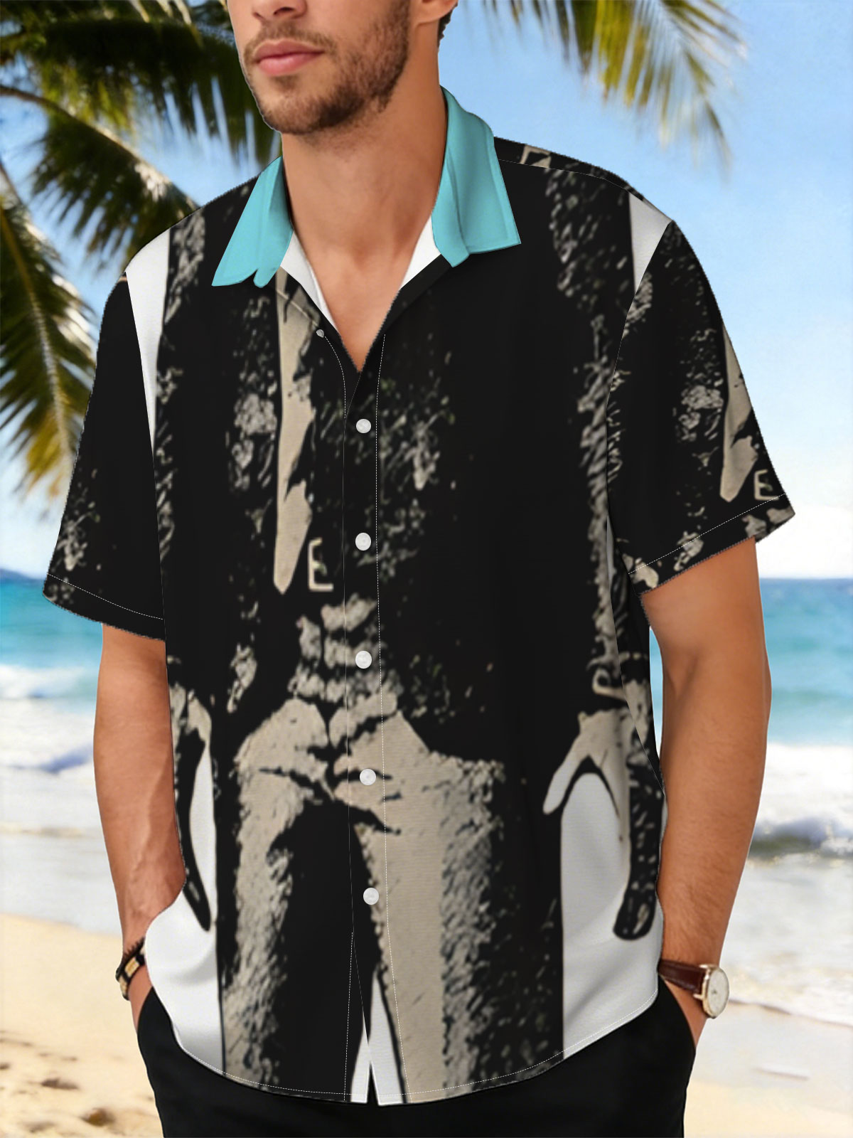 Boombox Head Man in Suit -  Shirt