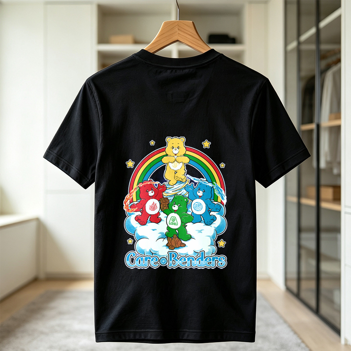 Care Bears and Avatar: The Last Airbender Crossover - Care Benders - Tee