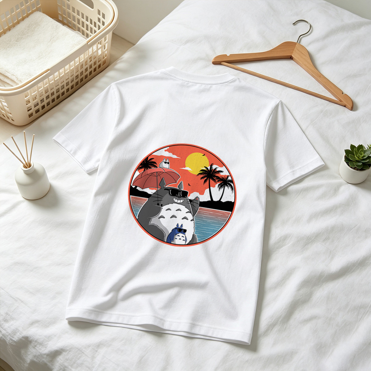 Totoro Beach Sunset - Tee