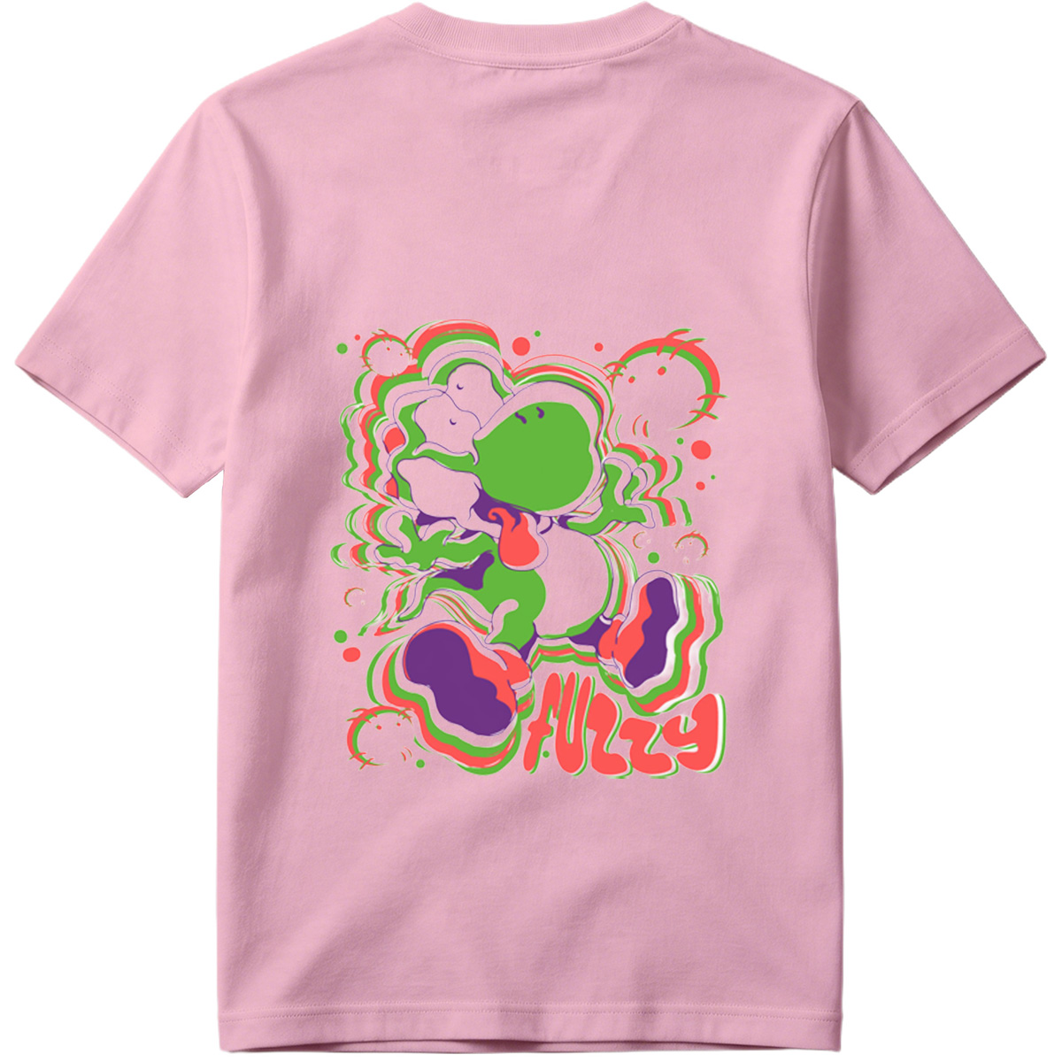 Yoshi Fuzzy Art Design - Tee