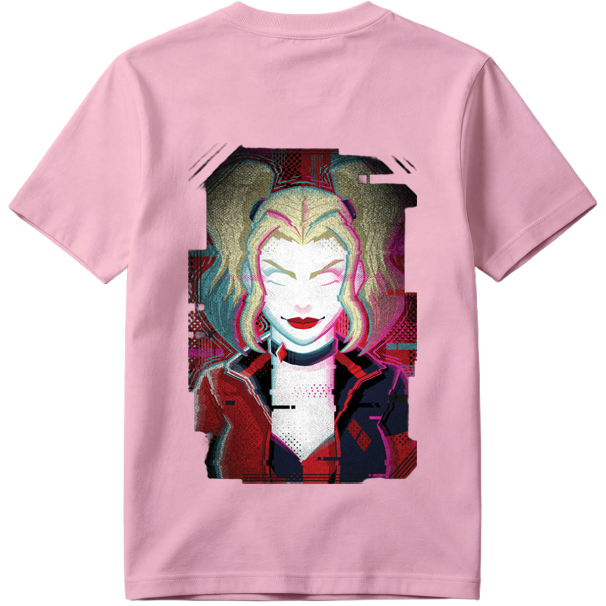 Harley Quinn: Glitch Portrait - Tee