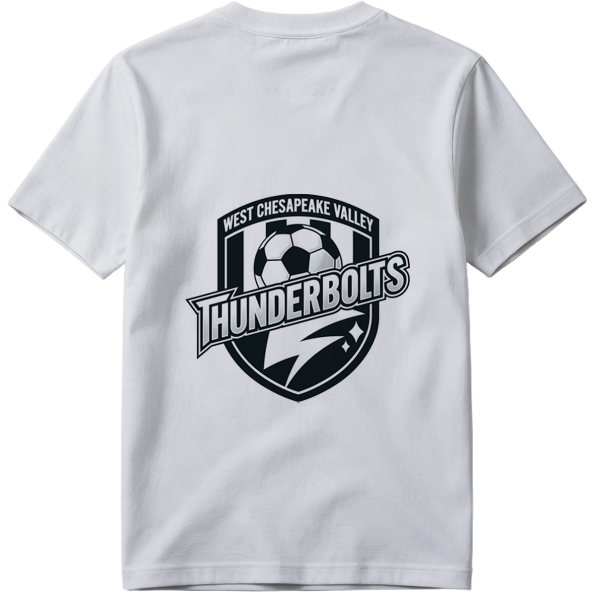 West Chesapeake Valley Thunderbolts Soccer Team Logo - Tee