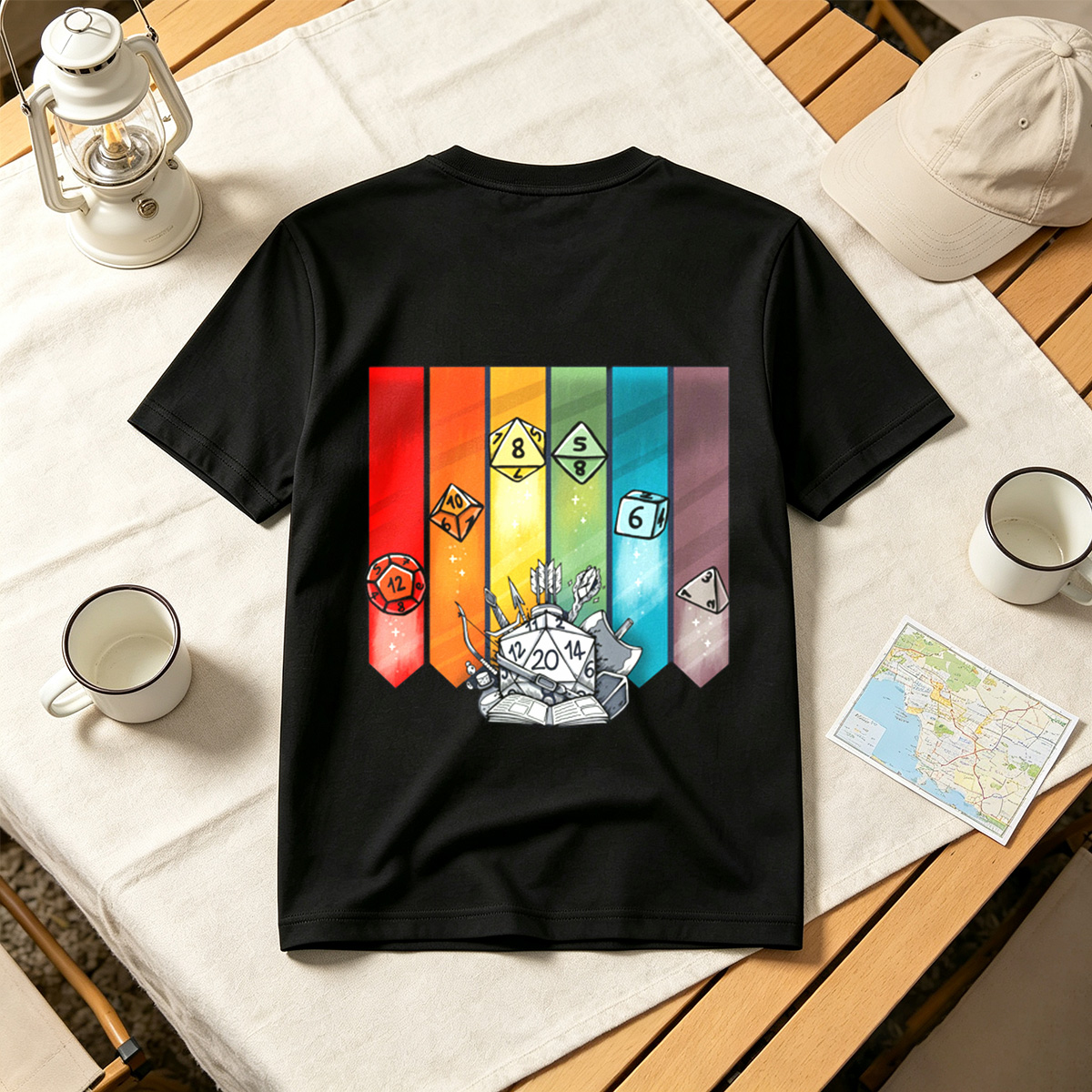 D&D Dice & Gear Collection - Tee