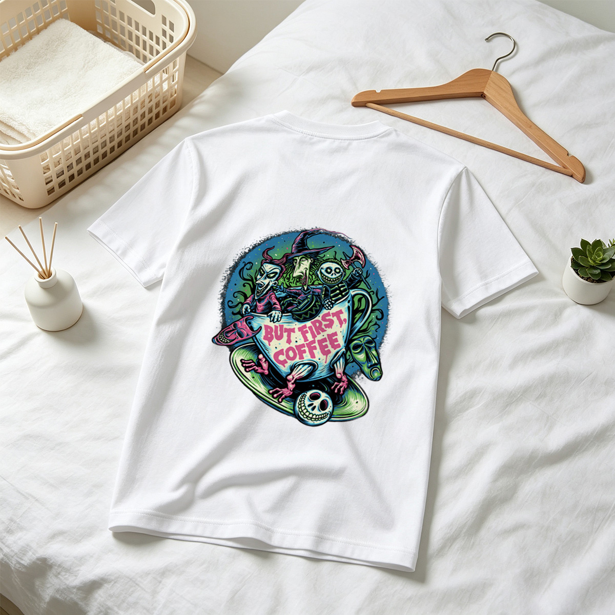 The Nightmare Before Christmas: But First, Coffee - Tee