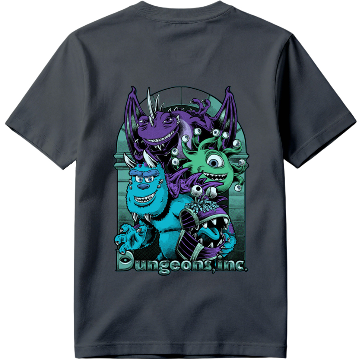 Dungeons, Inc. - Sulley, Mike, and Monsters - Tee
