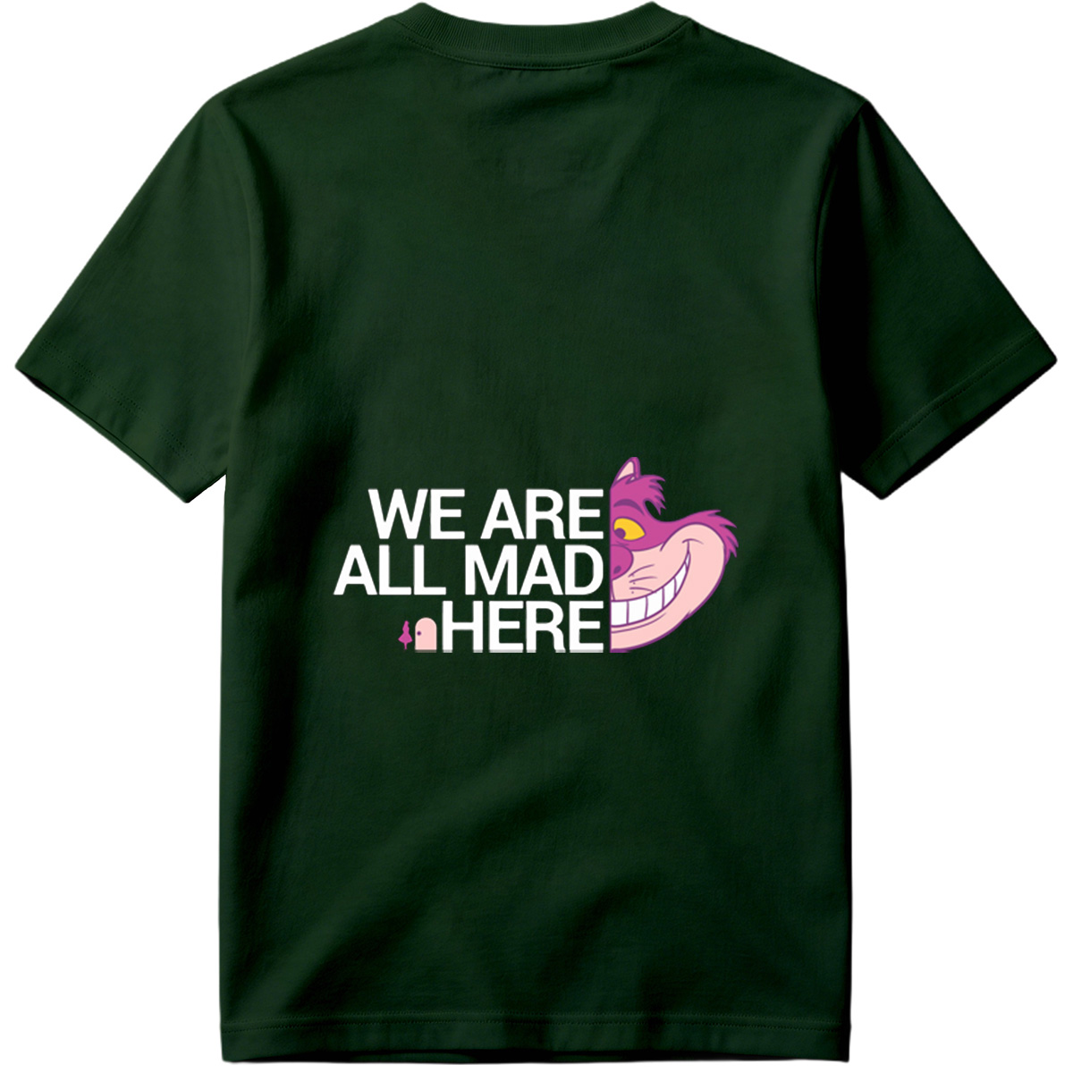 Alice in Wonderland - Cheshire Cat: We Are All Mad Here - Tee