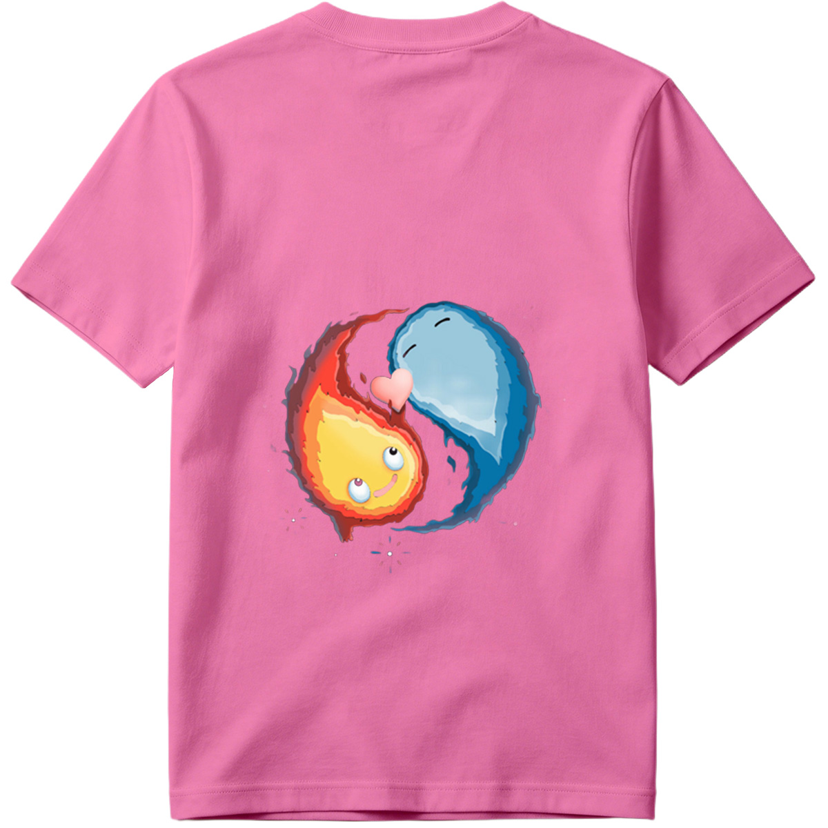 Fire and Ice: A Cosmic Yin Yang - Tee
