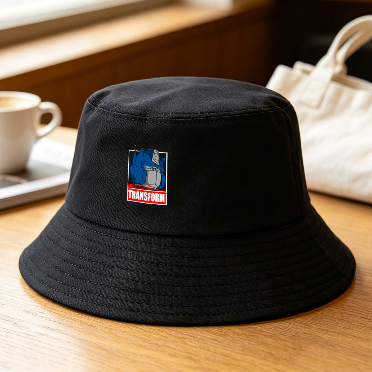Transformers Optimus Prime Transform - Fisherman's Hat