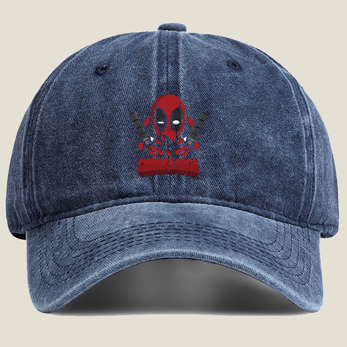 Deadpool Chonchanga - Washed Denim - Baseball Cap