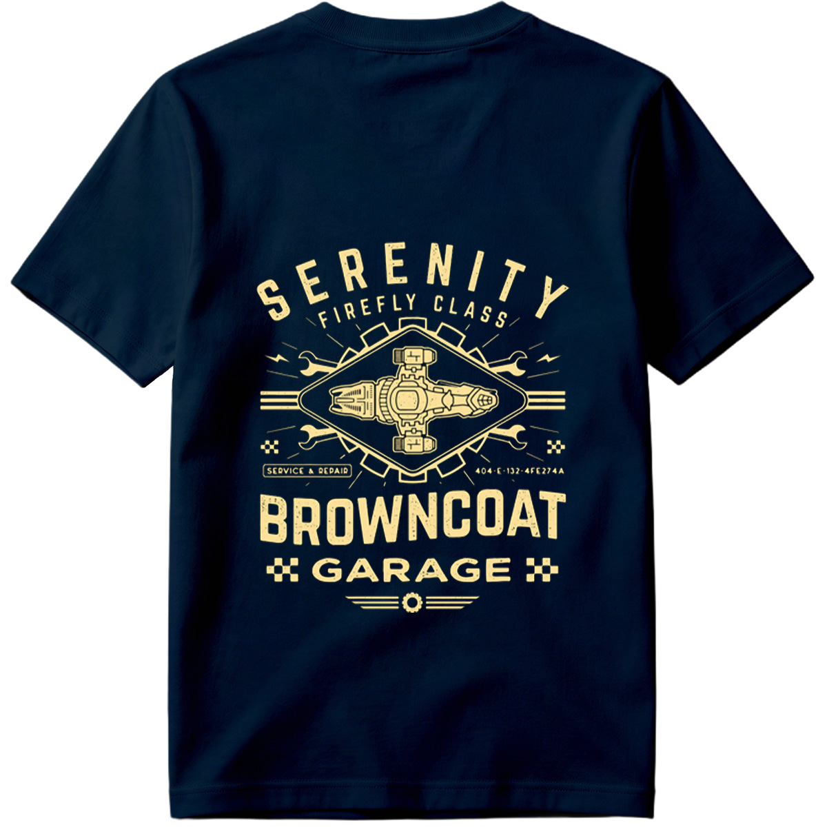 Serenity Firefly Class Browncoat Garage - Tee