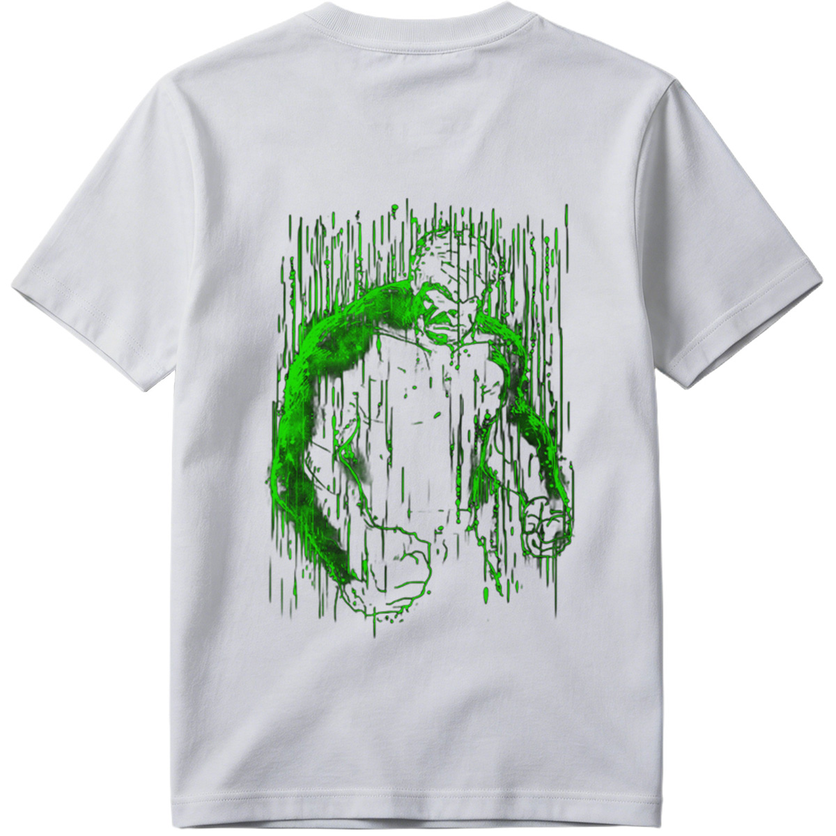 Hulk in Matrix Style - Tee