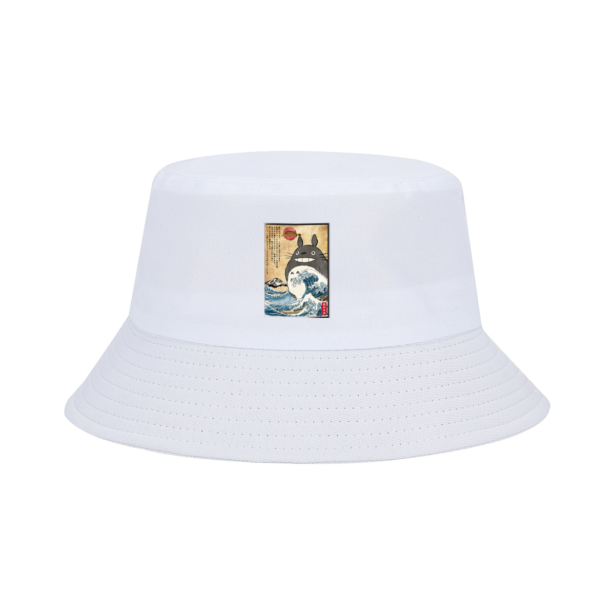 Totoro and the Great Wave - Fisherman's Hat
