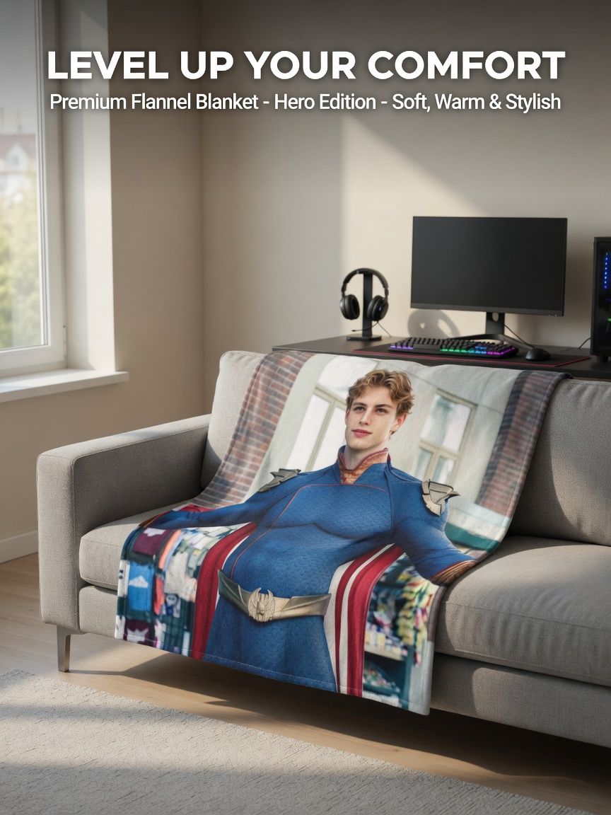 Custom Photo Portrait Flannel Fleece Blanket Ultra Soft Lightweight Personalized Throw Blanket for Sofa Bed Travel Gift