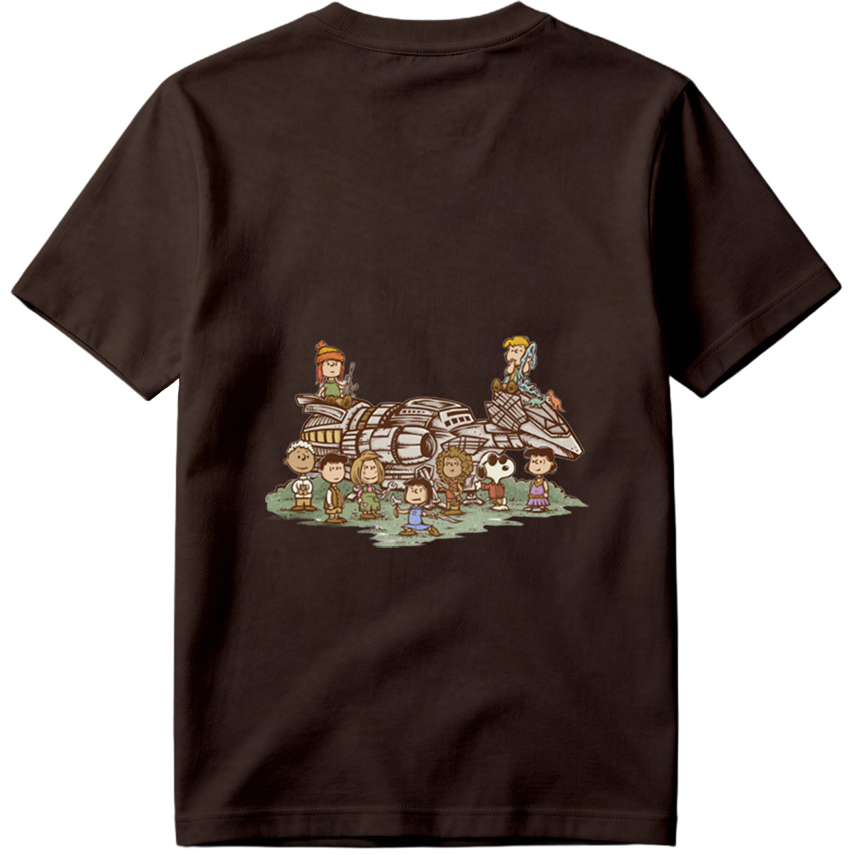 Peanuts Characters Meet Star Wars: A Galactic Adventure - Tee