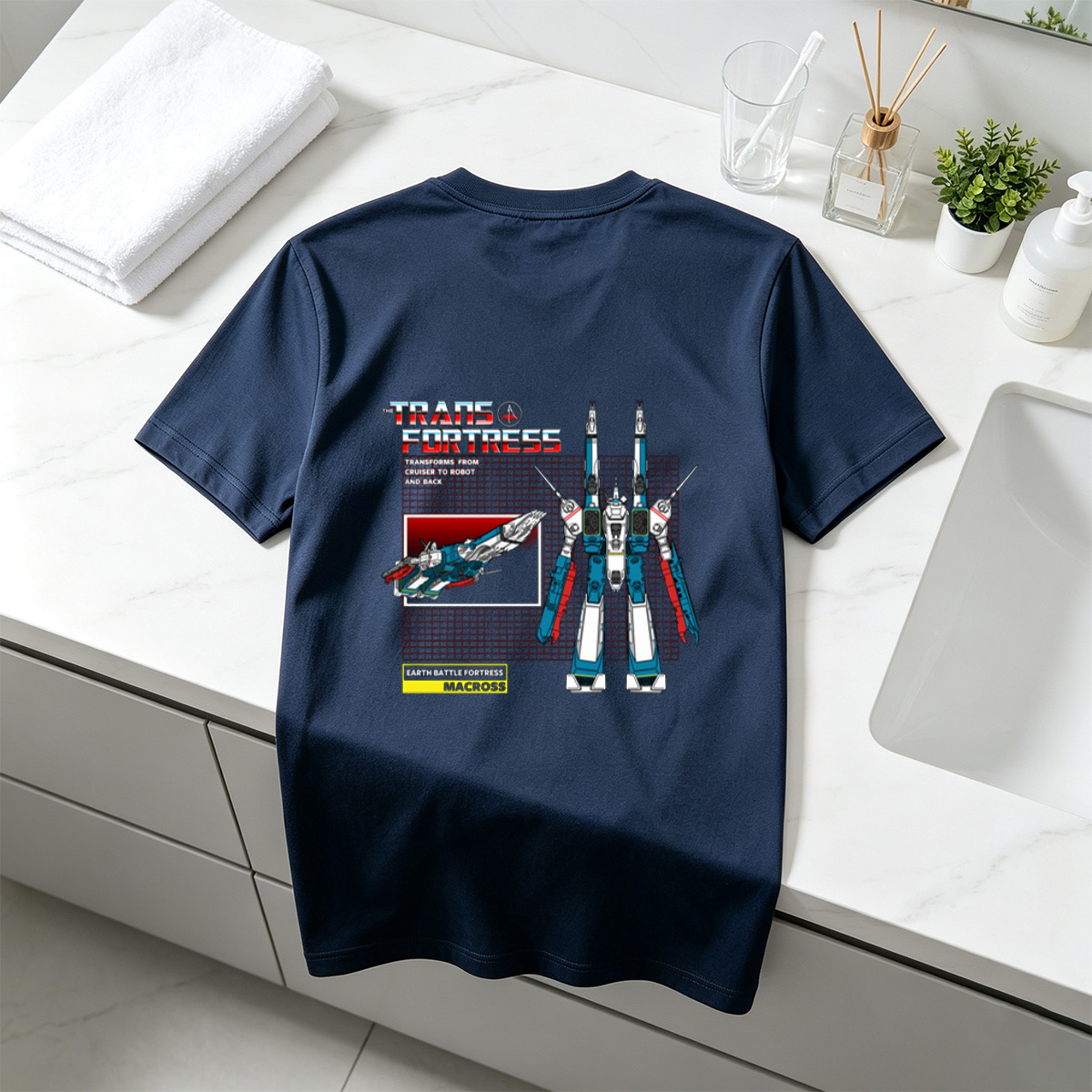 The Trans Fortress: Earth Battle Fortress Macross - Tee