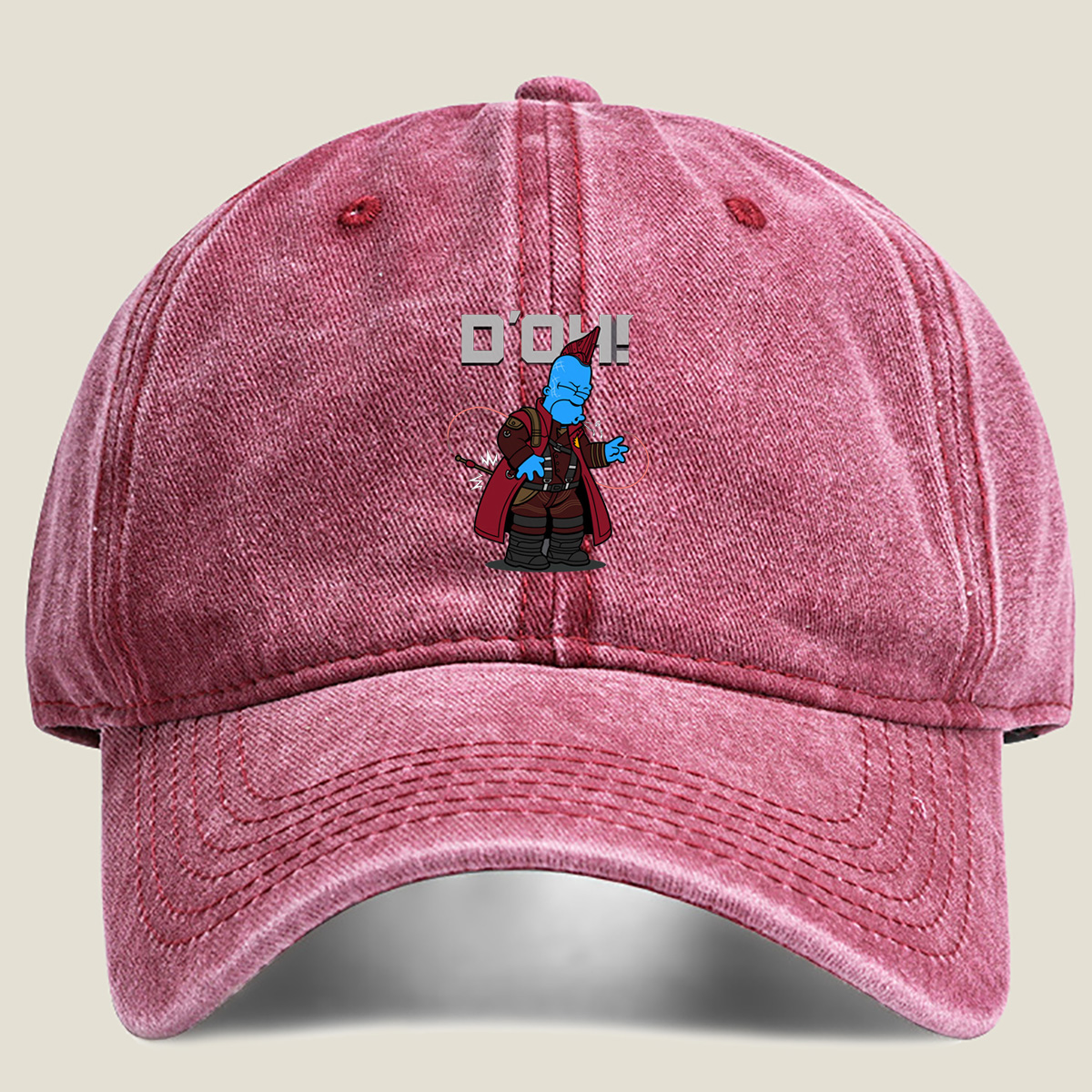 Guardians of the Galaxy - Yondu D'Oh! - Washed Denim - Baseball Cap