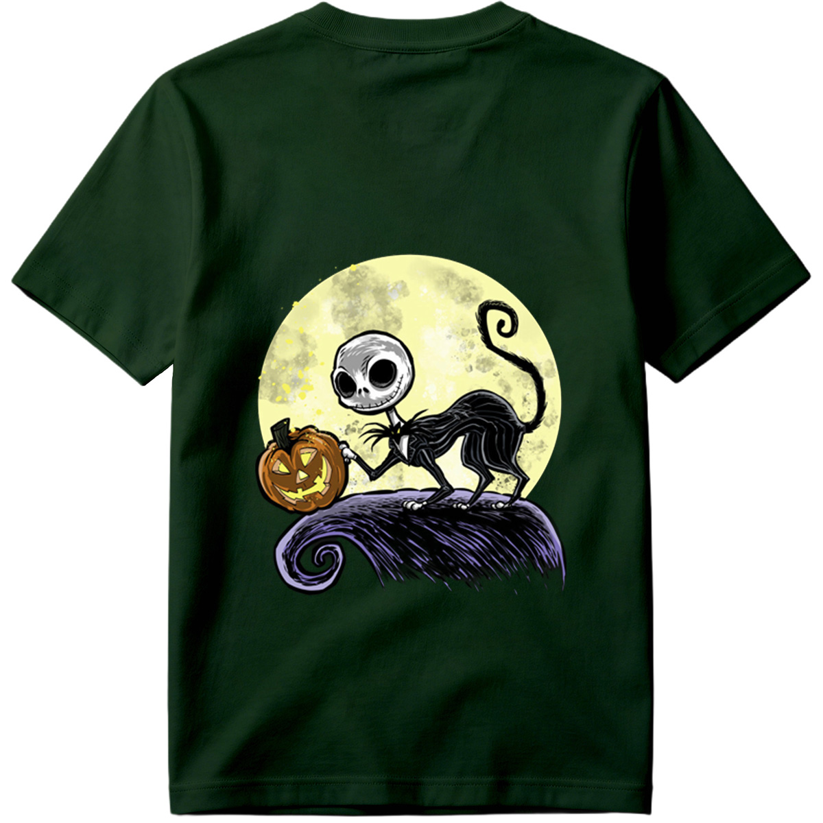 Jack Skellington and Pumpkin Moon - Tee