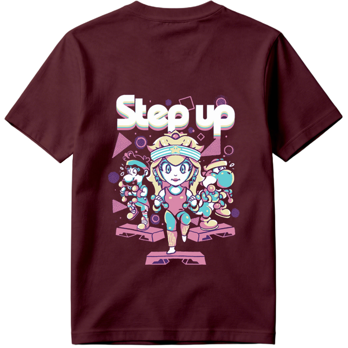 Step Up: Princess Peach, Mario, and Yoshi in Sync - Tee