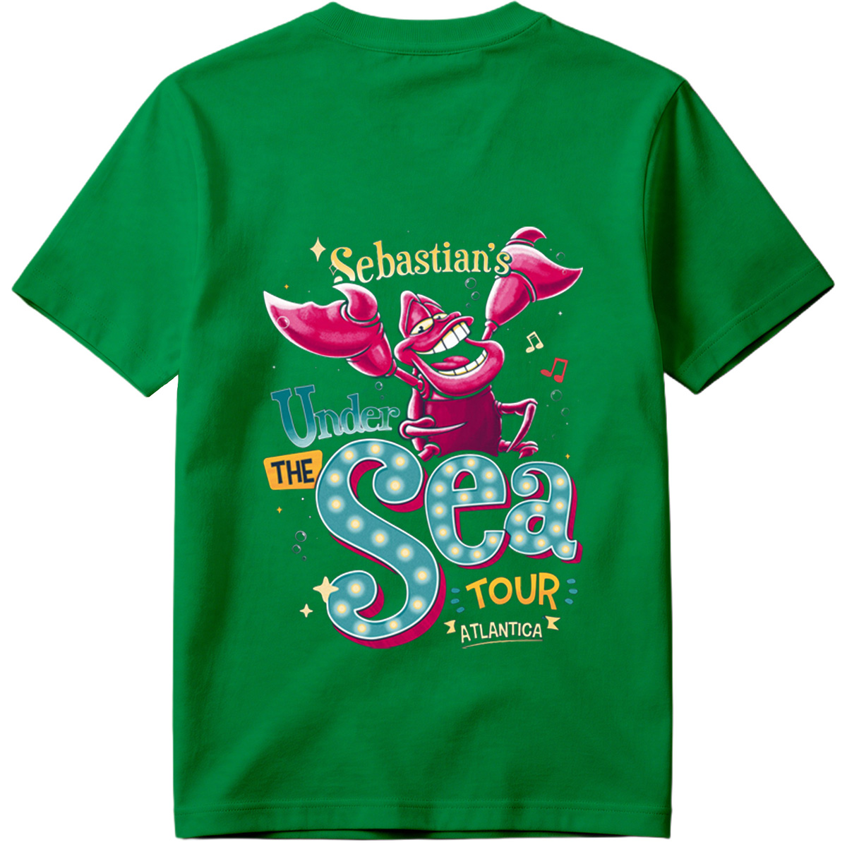 Sebastian's Under the Sea Tour Atlantica - Tee