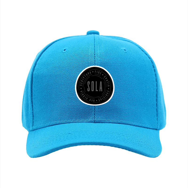 1pc New Baseball Cap with Sola Scripture Fide Gratia Christus Deo Gloriam Print Unisex Adjustable Hat for Outdoor Activities and Casual Wear Adults Fashion Accessory