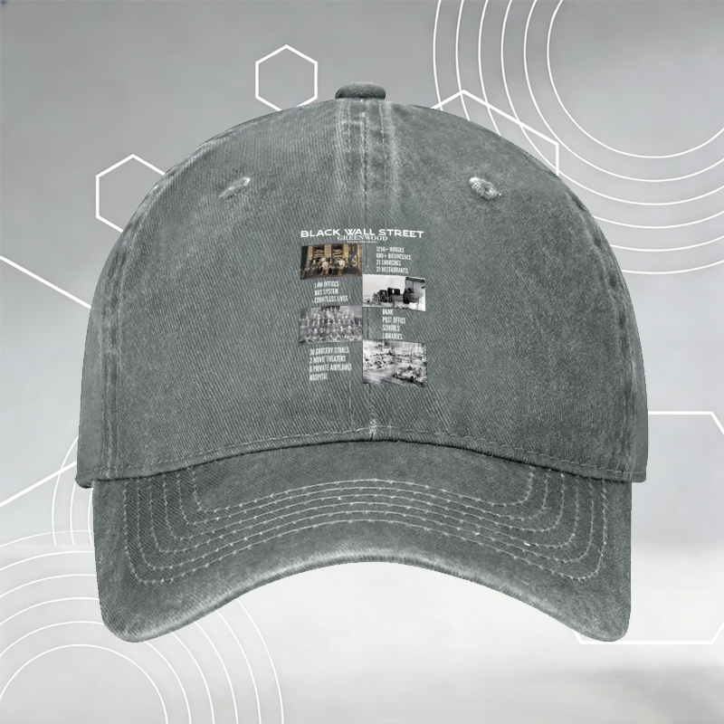 New Baseball Cap with Cassette Tape Print and 