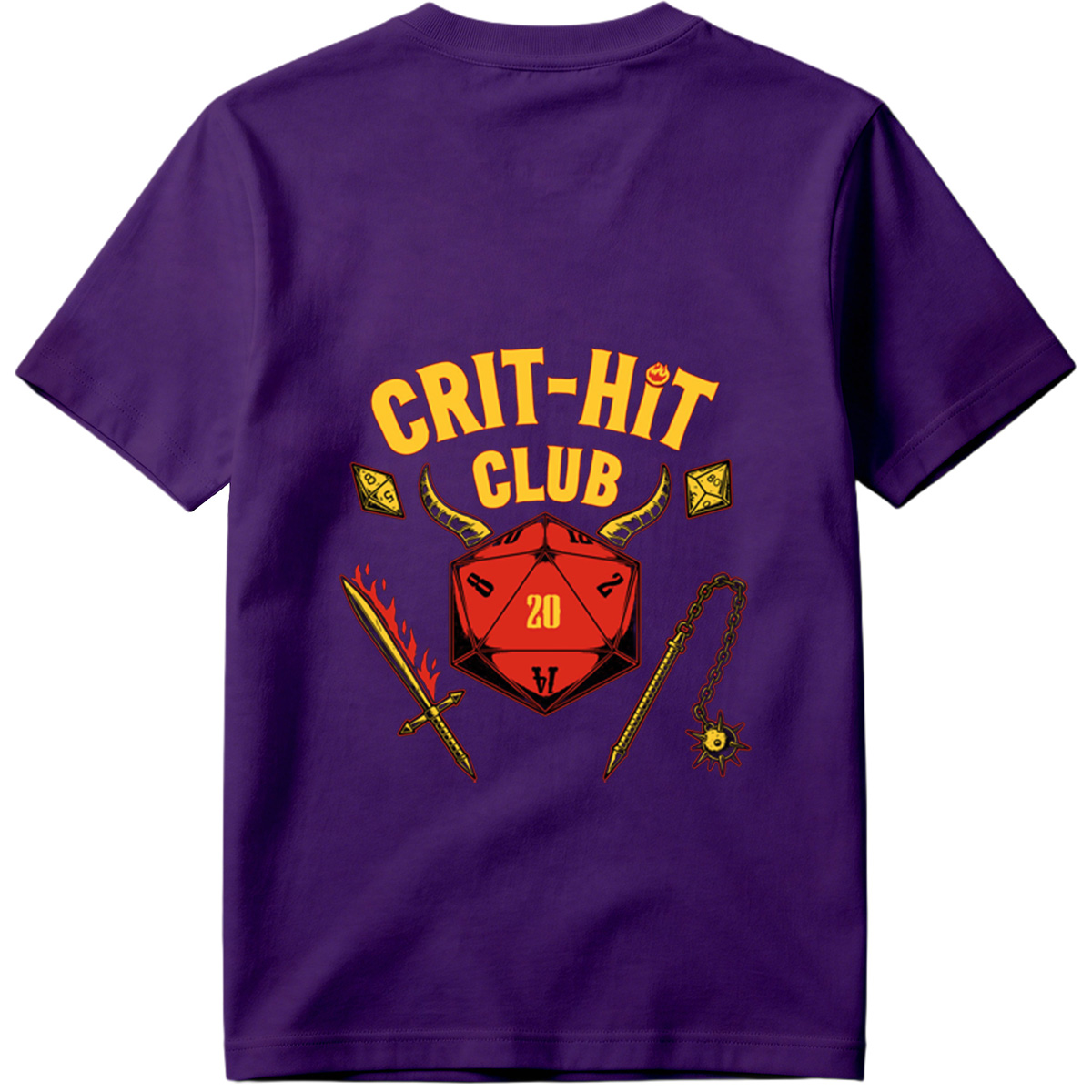 Crit-Hit Club: D&D Dice & Fantasy Gear - Tee