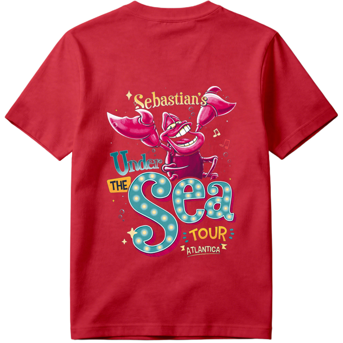 Sebastian's Under the Sea Tour Atlantica - Tee