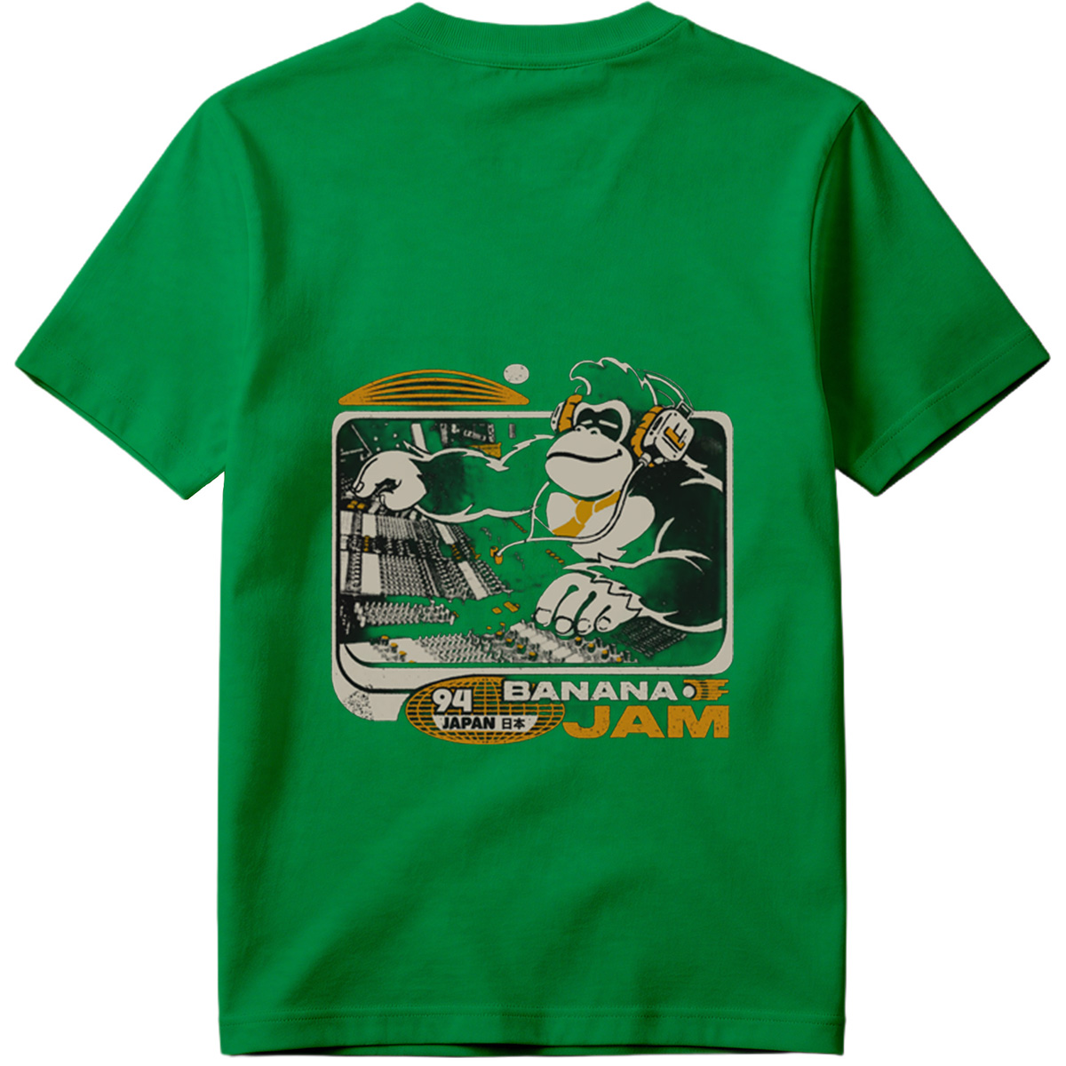 Banana Jam 94 Japan - Monkey DJ Character - Tee