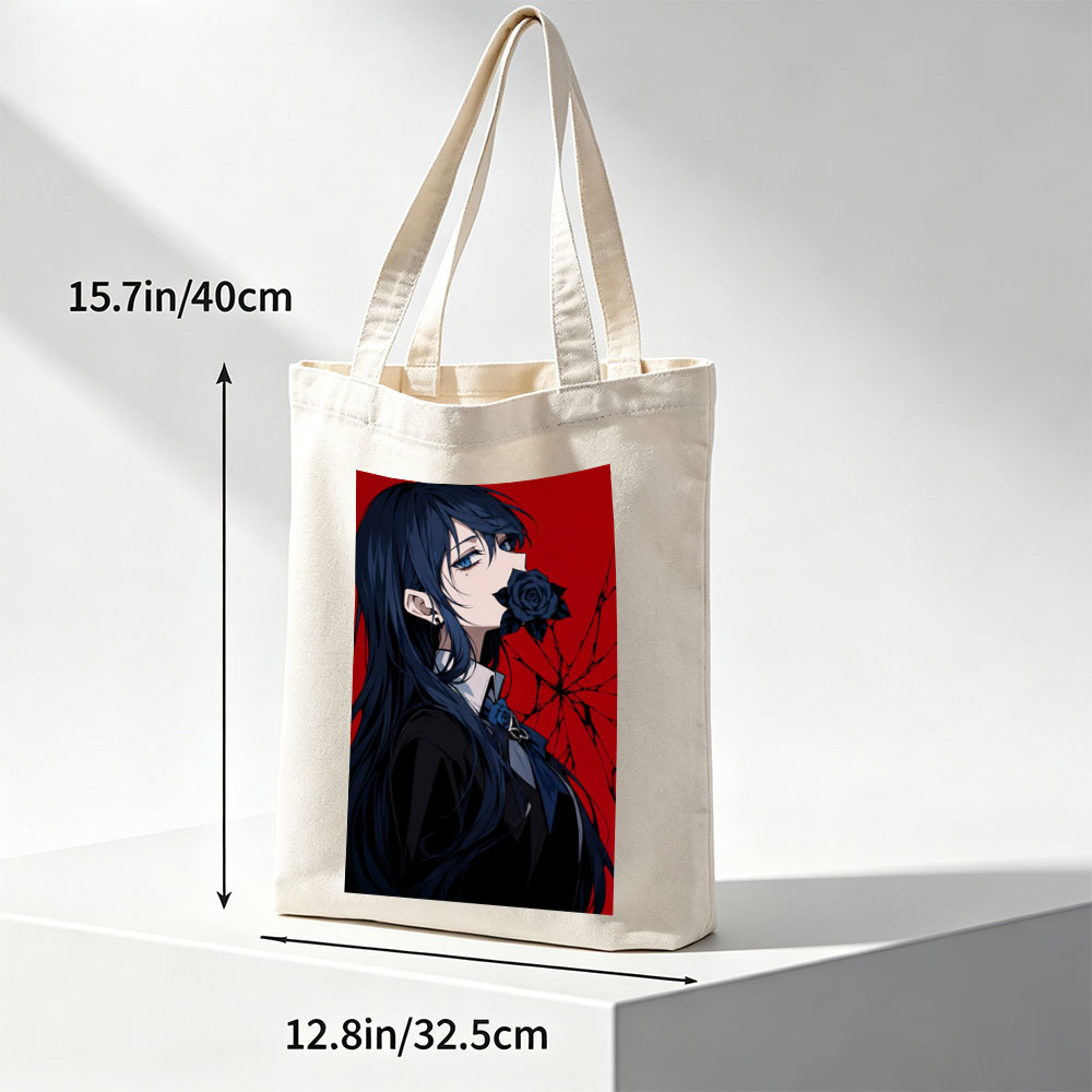 No celebrity or band is present in the image. - Canvas tote bags