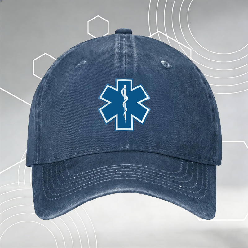 New Baseball Cap with Dinosaur Unicorn Print 
