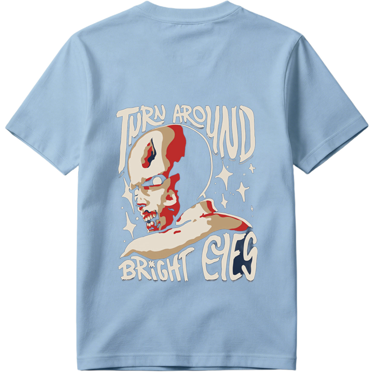 Turn Around Bright Eyes: Skull Character Design - Tee