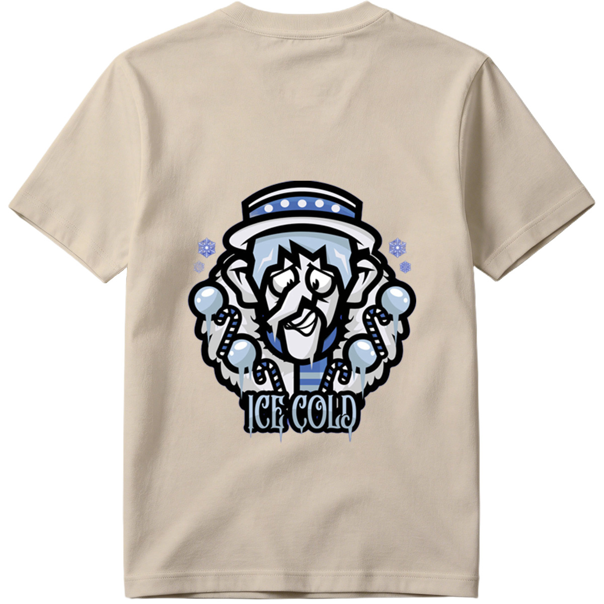 Ice Cold Character Logo - Tee