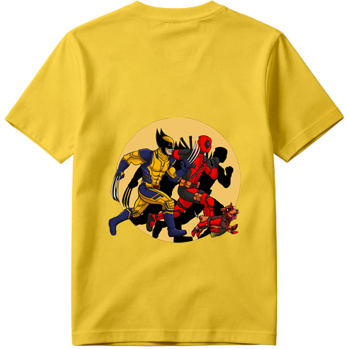 Wolverine and Deadpool with Dogpool - Tee