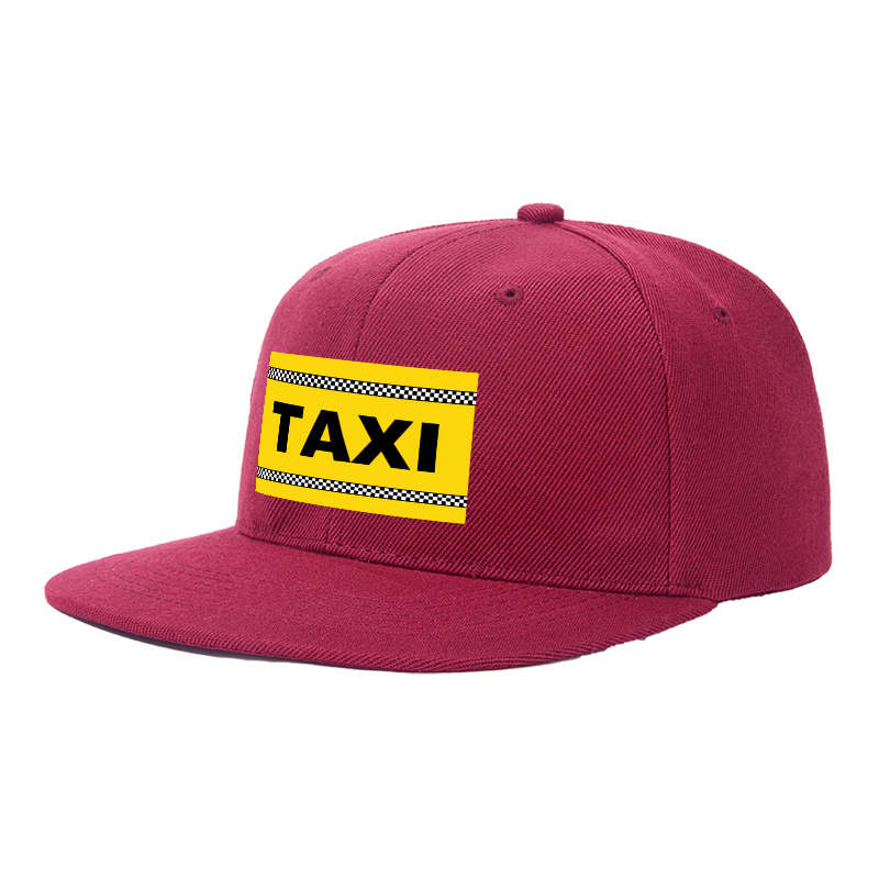 Flat Brim Baseball Cap Taxi Checkerboard Print Streetwear Underground Skate Style for Urban Streets Basketball Courts and Skate Parks Designed for Skaters Rappers and Street Culture Enthusiasts